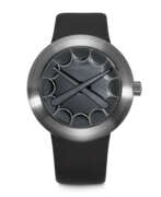 Titanium. IKEPOD X KAWS. A RARE TITANIUM AUTOMATIC WRISTWATCH