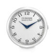 F.P. JOURNE. A WHITE METAL WALL CLOCK - Prix ​​des enchères