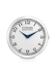 F.P. JOURNE. A WHITE METAL WALL CLOCK