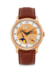 F.P. JOURNE. AN 18K PINK GOLD AUTOMATIC WRISTWATCH WITH DATE, MOON PHASES AND POWER RESERVE