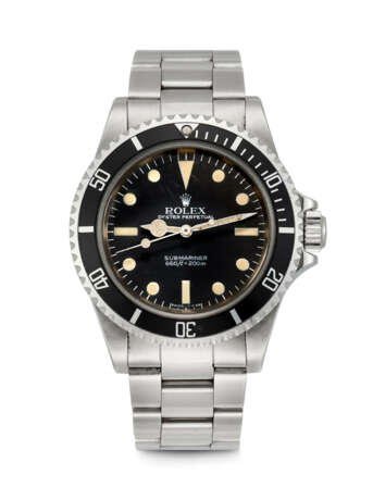 ROLEX. A STAINLESS STEEL AUTOMATIC WRISTWATCH WITH SWEEP CENTRE SECONDS AND BRACELET - фото 1