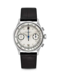 PATEK PHILIPPE. A RARE AND ATTRACTIVE STAINLESS STEEL CHRONOGRPAH WRISTWATCH