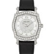 ROGER DUBUIS. AN 18K WHITE GOLD AND DIAMOND-SET AUTOMATIC WRISTWATCH - Prix ​​des enchères