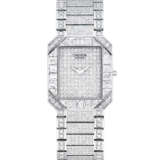 CREDOR. AN IMPRESSIVE 18K WHITE GOLD AND DIAMOND-SET WRISTWATCH WITH BRACELET - фото 1