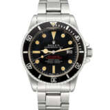 ROLEX. A VERY RARE STAINLESS STEEL AUTOMATIC WRISTWATCH WITH SWEEP CENTRE SECONDS, DATE AND BRACELET - фото 1