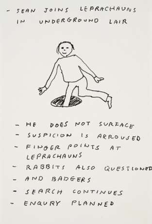 David Shrigley. Mixed Lot of 3 Drawings - фото 1