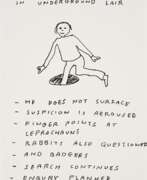 Дэвид Шригли. David Shrigley. Mixed Lot of 3 Drawings