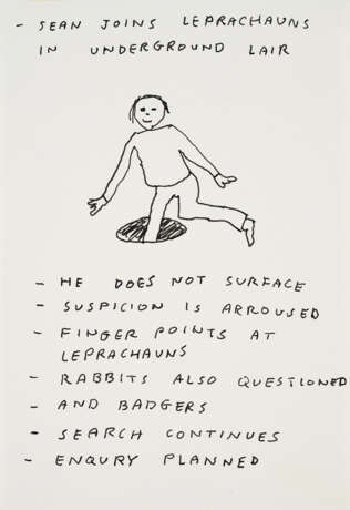 David Shrigley. Konvolut von 3 Zeichnungen - Foto 2