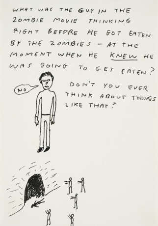 David Shrigley. Konvolut von 3 Zeichnungen - Foto 4