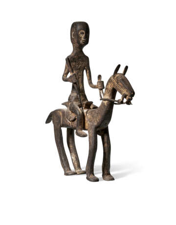 Bamana Horse Rider Figure - фото 1