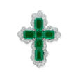 ANNA HU EMERALD AND DIAMOND PENDANT - Auktionspreise