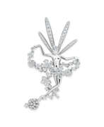 Edelsteine. VAN CLEEF &amp; ARPELS DIAMOND &#39;FOLIE DES PR&#201;S FAIRY&#39; BROOCH