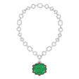 GUCCI EMERALD AND DIAMOND PENDENT NECKLACE - Аукционные цены