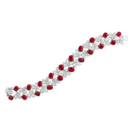 RUBY AND DIAMOND BRACELET - Foto 1