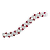 RUBY AND DIAMOND BRACELET - фото 1