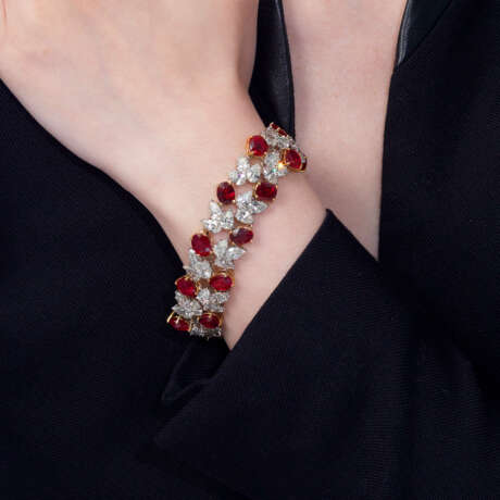 RUBY AND DIAMOND BRACELET - photo 2