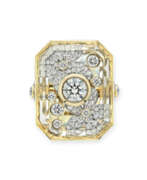 Chanel. CHANEL DIAMOND AND ROCK CRYSTAL RING