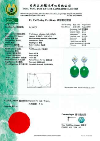 JADEITE, COLOURED DIAMOND AND DIAMOND JEWELLERY - Foto 5