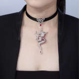 A UNIQUE MULTI-GEM `DRAGON` CHOKER, BY CARTIER - photo 3