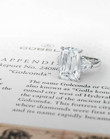 A SUPERB DIAMOND RING, BY CARTIER - фото 1