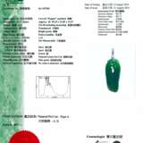 JADEITE AND DIAMOND PENDANT - Foto 3