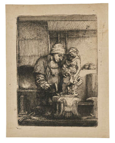 REMBRANDT HARMENSZ. VAN RIJN (1606-1669) - Foto 1