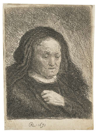 REMBRANDT HARMENSZ. VAN RIJN (1606-1669) - Foto 1