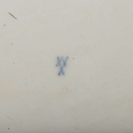 MEISSEN Servierplatte, 1.H. 19. Jahrhundert - photo 4