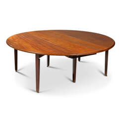 A MAHOGANY DROP-LEAF DINING-TABLE