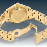 Armbanduhr: gesuchte luxuriöse Damenuhr Rolex Pearlmaster Ref.80318 mit Brillantlünette und Diamantzifferblatt, Originalbox und Originalpapieren - photo 4