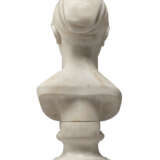 A WHITE MARBLE BUST OF VITTORIA CALDONI - photo 5