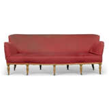 A GEORGE III GREEN-PAINTED AND PARCEL-GILT SOFA - Foto 1