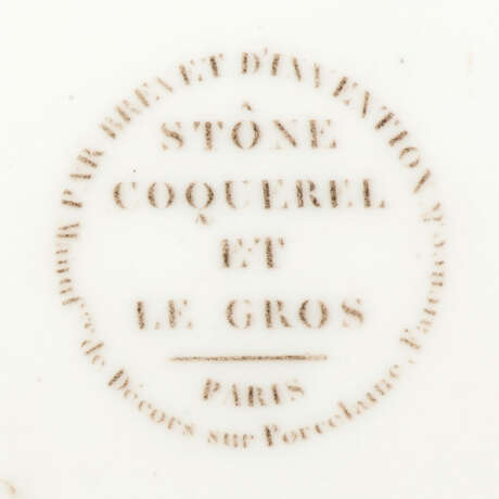 A PARIS (STONE, COQUEREL ET LE GROS) TOPOGRAPHICAL PART DESSERT-SERVICE - photo 8