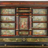 A FLEMISH ORMOLU AND BRASS-MOUNTED TORTOISESHELL, KINGWOOD, EBONY, EBONISED AND PAINTED CABINET, INSET WITH SCENES FROM OVID'S METAMORPHOSES - photo 4