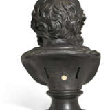 A WEDGWOOD & BENTLEY BLACK BASALT LIBRARY BUST OF SOCRATES - фото 4