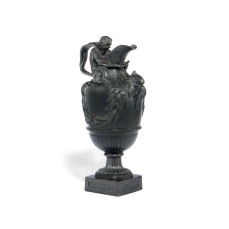 A WEDGWOOD BLACK BASALT EWER EMBLEMATIC OF WATER, 'SACRED TO NEPTUNE' - photo 5