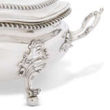 A GEORGE III SILVER SOUP TUREEN AND COVER - photo 3