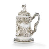 A VICTORIAN LARGE SILVER TANKARD - фото 1