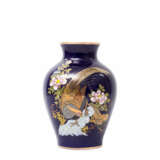 Kobaltblaue Vase. - Foto 1