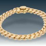 Armband: massives, schweres und ehemals sehr teures Panzer-Armband, 18K Rotgold - Foto 2