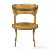 A FRENCH ORMOLU-MOUNTED SYCAMORE AND GREEN-STAINED SYCAMORE OCCASIONAL TABLE - photo 2