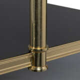 A PAIR OF FRENCH BRASS AND LACQUERED ETAGERES - photo 5