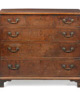 A GEORGE III MAHOGANY CHEST