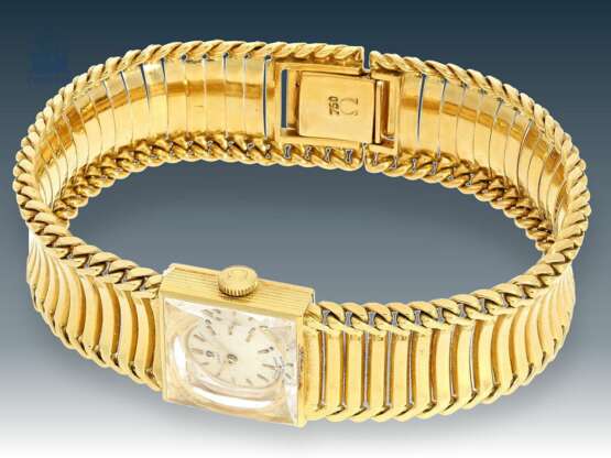 Armbanduhr: hochwertige vintage Damenuhr der Marke Omega, 18K Gold, extrem seltenes 50er Jahre Modell! - Foto 3