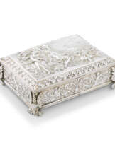 A CHARLES II SILVER TOILET BOX