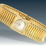 Armbanduhr: hochwertige vintage Damenuhr der Marke Omega, 18K Gold, extrem seltenes 50er Jahre Modell! - Foto 5