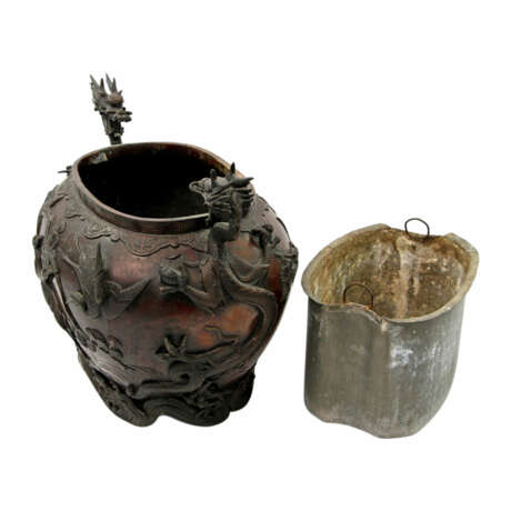 Kübel aus Bronze. CHINA, 19. Jahrhundert - фото 6