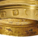 A GEORGE III ROYAL GOLD CANE HANDLE - фото 4