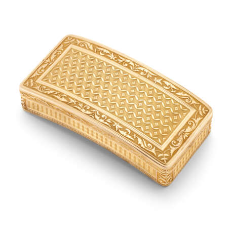 A FRENCH GOLD SNUFF-BOX - photo 1