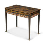 A REGENCY BAMBOO, GILT AND BLACK LACQUER AND JAPANNED CENTRE TABLE - photo 1